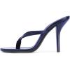 imageFSJ Women Fashion Thong Flip Flops Stiletto High Heels Slip On Almond Toe Casual Sandals Summer Beach Dressy Slipper Comfy ShoesBlue