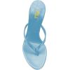 imageFSJ Women Fashion Thong Flip Flops Stiletto High Heels Slip On Almond Toe Casual Sandals Summer Beach Dressy Slipper Comfy ShoesLight Blue