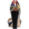 imageFSJ Women Peep Open Toe TStrap Front Zipper Chunky Stacked High Heel Sandal Booties Platform Pumps Shoes Size 415 USLines