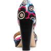 imageFSJ Women Peep Open Toe TStrap Front Zipper Chunky Stacked High Heel Sandal Booties Platform Pumps Shoes Size 415 USMystery