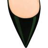 imageFSJ Women Formal Pointed Toe Pumps High Heel Sexy Stilettos Slip On Office Cute Evening Dress Shoes Size 415 USGreen Gradient