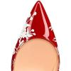 imageFSJ Women Formal Pointed Toe Pumps High Heel Sexy Stilettos Slip On Office Cute Evening Dress Shoes Size 415 USRed Flower