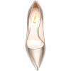 imageFSJ Women Pointed Toe Wedge Pumps Slip On Golden Wave Low Heels Basic Wedding Party Comfort Dress Shoes Size 416 USLight Gold