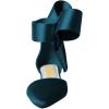 imageFSJ Women Chic Closed Pointed Toe DOrsay Ankle Strap Ballet Flats Shoes Large Side Bows Comfortable Shoes Size 416 USCyan