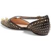 imageFSJ Women Flats Pointed Toe Crossed Strap DOrsay Studded Rivets Adjustable Buckle No Heel Party Dress Spikes Shoes Size 416 USBlack