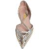imageFSJ Women Flats Pointed Toe Crossed Strap DOrsay Studded Rivets Adjustable Buckle No Heel Party Dress Spikes Shoes Size 416 USSilver