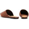 imageFSJ Women Pointed Toe Flats Mules Sandals Studded Backless Slip On Romantic Comfortable Slippers Casual Travel Date Party Slides Loafer Shoes Size 415 USBrown