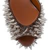 imageFSJ Women Spiked High Heel Sandals with Studded Ankle Strap Peep Toe Platform Chunky Rivets Heel Sexy Night Club Party Shoes Size 416 USBrown
