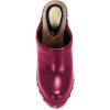 imageFSJ Women Closed Round Toe Mules Wooden Block High Heel Clogs Slip On Studded Platform Sandals Vintage Dress Slide Shoes Size 416 USDeep Pink