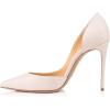 imageFSJ Women Formal Dress Shoes Pointed Toe DOrsay High Heels Sexy Stiletto Versatile Office Wear Pumps Size 415 USBeige