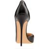 imageFSJ Women Formal Dress Shoes Pointed Toe DOrsay High Heels Sexy Stiletto Versatile Office Wear Pumps Size 415 USBlack Matte