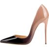 imageFSJ Women Formal Dress Shoes Pointed Toe DOrsay High Heels Sexy Stiletto Versatile Office Wear Pumps Size 415 USBlacknude