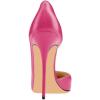 imageFSJ Women Formal Dress Shoes Pointed Toe DOrsay High Heels Sexy Stiletto Versatile Office Wear Pumps Size 415 USFuchsia