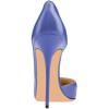 imageFSJ Women Formal Dress Shoes Pointed Toe DOrsay High Heels Sexy Stiletto Versatile Office Wear Pumps Size 415 USSlate Blue