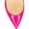 imageFSJ Women Pointed Toe Crystal High Heel Pumps Comfort Slip On Chunky Block Heel Bridal Wedding Evening Party Prom Shoes Size 415 USFushcia