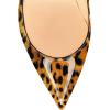 imageFSJ Women Pointed Toe Crystal High Heel Pumps Comfort Slip On Chunky Block Heel Bridal Wedding Evening Party Prom Shoes Size 415 USLeopard