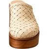 imageFSJ Women Woven Platform Mules Wooden Chunky High Heel Slip On Clogs Closed Toe Heeled Sandals Comfortable Casual Shoes Size 416 USNeutral