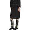 imageFSJ Women Fashion Knee High Round Toe Mid Chunky Block Heel Riding Dress Winter Wool Spring Shaft BootsBlack