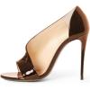 imageFSJ Women Sexy Stiletto High Heels Pumps Open Toe Sandals DOrsay Party Prom Shoes Size 415 USBrown