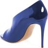 imageFSJ Women Sexy Stiletto High Heels Pumps Open Toe Sandals DOrsay Party Prom Shoes Size 415 USNavy Blue