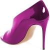 imageFSJ Women Sexy Stiletto High Heels Pumps Open Toe Sandals DOrsay Party Prom Shoes Size 415 USPurple