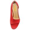 imageFSJ Women Sexy Stiletto High Heels Pumps Open Toe Sandals DOrsay Party Prom Shoes Size 415 USRed Matte