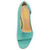 imageFSJ Women Sexy Stiletto High Heels Pumps Open Toe Sandals DOrsay Party Prom Shoes Size 415 USTurquoise