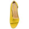 imageFSJ Women Sexy Stiletto High Heels Pumps Open Toe Sandals DOrsay Party Prom Shoes Size 415 USYellow
