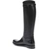 imageFSJ Women Regular Round Toe Flats Riding Knee High Boots Wide Calf Buckled Strappy Chunky Low Heel Western Long Boots Size 415 USBlack