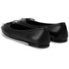 imageFSJ Women Cute Ballet Flats with Bowtie Round Toe Girls Comfort Slip On Casual Office Work Flats Dress Shoes Size 415 USBlack