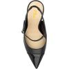 imageFSJ Women Slingback Crystal High Heel Pointed Closed Toe Ankle Strap Pumps Fashion Backless Dress Sandals Prom Party Shoes Size 416 USBlack