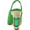 imageFSJ Women Slingback Crystal High Heel Pointed Closed Toe Ankle Strap Pumps Fashion Backless Dress Sandals Prom Party Shoes Size 416 USGreen