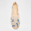 imageFSJ Women Stylish Espadrilles Flats Flower Embroidery Closed Toe Fancy Mesh Ballet Summer Casual Comfortable Dress Shoes Size 416 USBlue