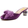 Purple Low Heel
