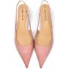 imageFSJ Womens Mid Kitten Heel Slingback Sandals Pointy Toe Sexy Stiletto Pumps Comfortable Dress Summer Party Shoes Size 415 USPink