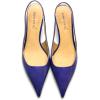 imageFSJ Womens Mid Kitten Heel Slingback Sandals Pointy Toe Sexy Stiletto Pumps Comfortable Dress Summer Party Shoes Size 415 USPurple