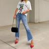 imageFSJ Womens Mid Kitten Heel Slingback Sandals Pointy Toe Sexy Stiletto Pumps Comfortable Dress Summer Party Shoes Size 415 USRed