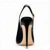 imageFSJ Women Closed Toe Pointy High Heel Pumps Sexy Slingback Heeled Sandals with Buckle Banquet Formal Event Dress Shoes Sizes 416 USBlack