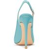 imageFSJ Women Closed Toe Pointy High Heel Pumps Sexy Slingback Heeled Sandals with Buckle Banquet Formal Event Dress Shoes Sizes 416 USTurquoise