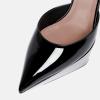 imageFSJ Women Elegant Platform Stiletto Heel Ankle Strap Pumps Pointed Toe Stunning High Heel Sexy Party Wedding Dress Shoes Size 416 USBlack