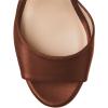 image:imageFSJ Women Classic Platform Chunky Block High Heel Sandals Ankle Strap Open Toe Comfortable Thick Heel Wedding Party Brunch Evening Dressy Shoes Size 416 USBrown