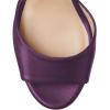 image:imageFSJ Women Classic Platform Chunky Block High Heel Sandals Ankle Strap Open Toe Comfortable Thick Heel Wedding Party Brunch Evening Dressy Shoes Size 416 USPurple