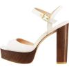 image:imageFSJ Women Classic Platform Chunky Block High Heel Sandals Ankle Strap Open Toe Comfortable Thick Heel Wedding Party Brunch Evening Dressy Shoes Size 416 USWooden Heel