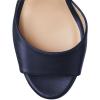 image:imageFSJ Women Classic Platform Chunky Block High Heel Sandals Ankle Strap Open Toe Comfortable Thick Heel Wedding Party Brunch Evening Dressy Shoes Size 416 USBlue