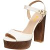 image:imageFSJ Women Classic Platform Chunky Block High Heel Sandals Ankle Strap Open Toe Comfortable Thick Heel Wedding Party Brunch Evening Dressy Shoes Size 416 USWooden Heel