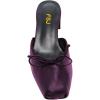image:imageFSJ Women Cute Bowknot Mules Square Toe Block Low Heel Backless Slides Sandals Comfortable Slip On Dress Slippers Size 416 USPurple