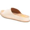 image:imageFSJ Women Flat Sandals Open Toe Single Wide Band Cork Thick Sole Backless Slip On Slides Summer Slippers Outdoor Casual Beach Shoes Size 416 USBeige