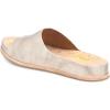image:imageFSJ Women Flat Sandals Open Toe Single Wide Band Cork Thick Sole Backless Slip On Slides Summer Slippers Outdoor Casual Beach Shoes Size 416 USGold