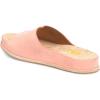 image:imageFSJ Women Flat Sandals Open Toe Single Wide Band Cork Thick Sole Backless Slip On Slides Summer Slippers Outdoor Casual Beach Shoes Size 416 USPink
