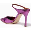 image:imageFSJ Women Sexy Stiletto High Heels Mule Rhinestones Strappy Slide Pumps Slip On Pointed Closed Toe Backless Sandals Wedding Party Dress Shoes Size 416 USPurple